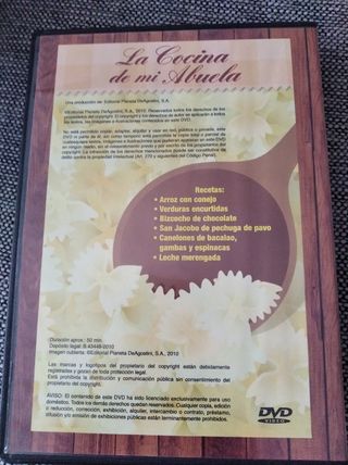 DVDs "La cocina de mi abuela"