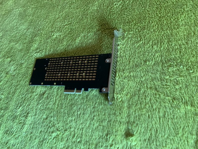 Adaptador M.2 NVMe SSD a PCIe, Key M + key B afbeelding 3