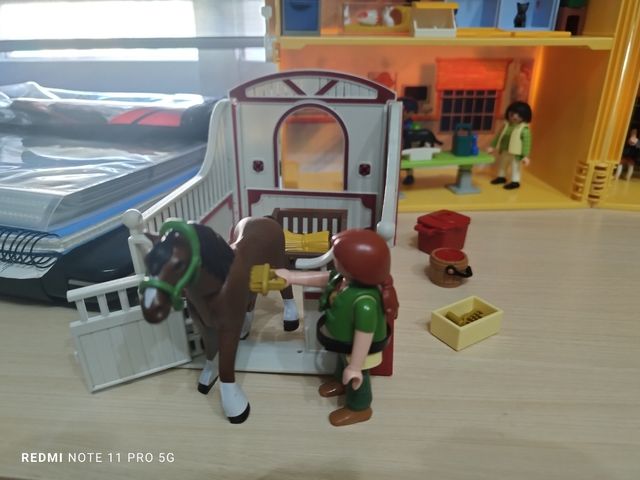 Clínica veterinaria playmobil