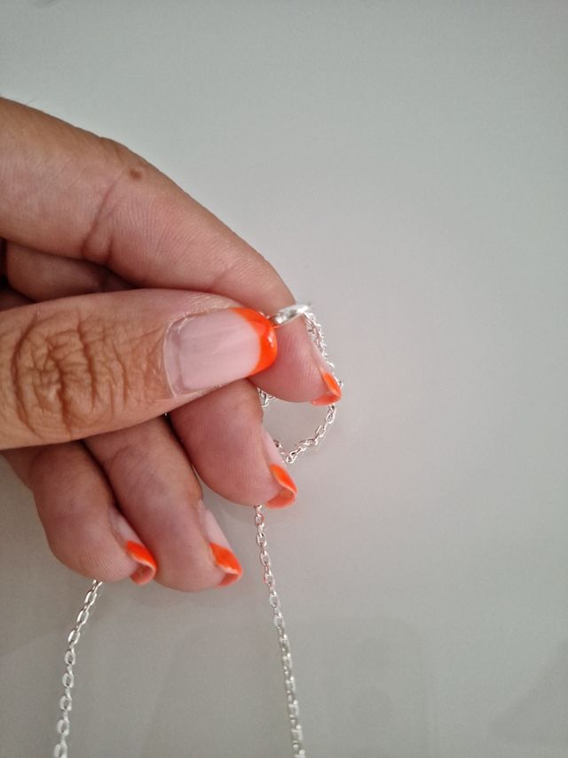 Colgante y Cadena Plata