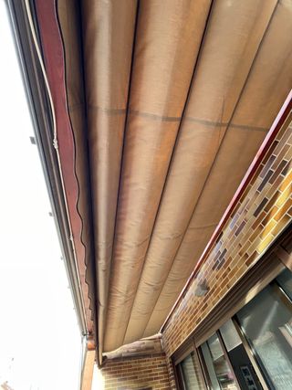 Toldo para pérgola 6,00x2,00m