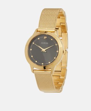 RELOJ GUESS DORADO CORREA MILANES,  NUEVO