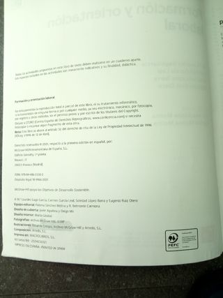 FORMACION Y ORIENTACION LABORAL  (FOL)