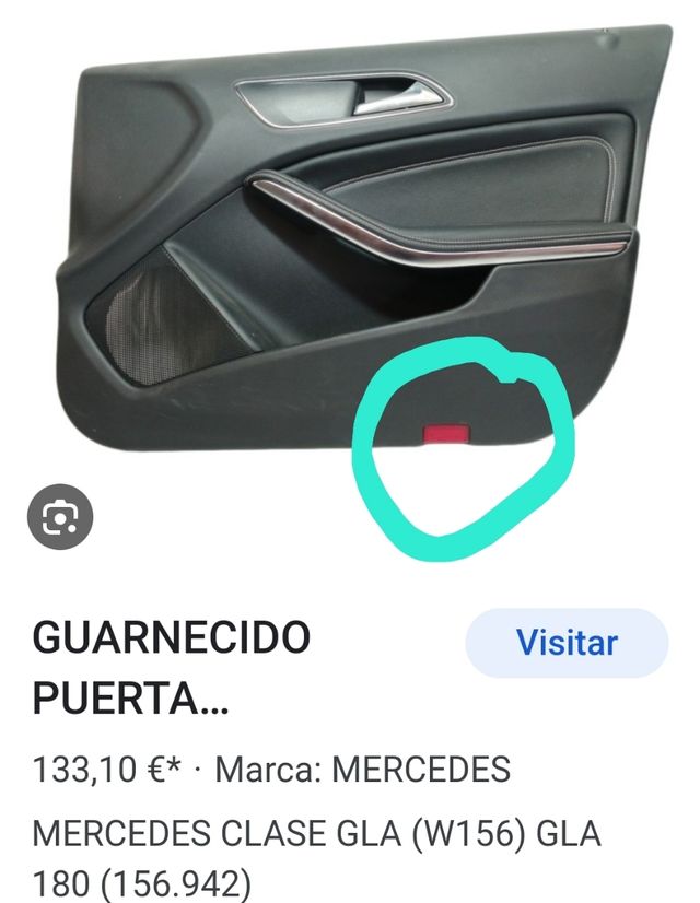 2 luces de cortesia logo mercedes