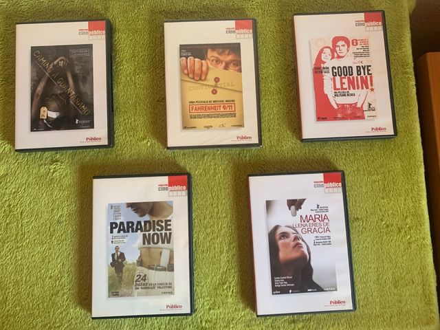 Pack 5 DVDs - Colección Publico