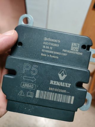 Cableado completo nuevo airbag Duster