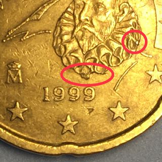 20 CENTIMOS ESPAÑA 1.999