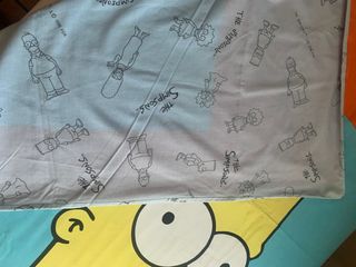 Funda nórdica de los Simpson