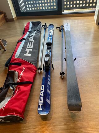 Equipo esquís completo