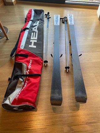Equipo esquís completo