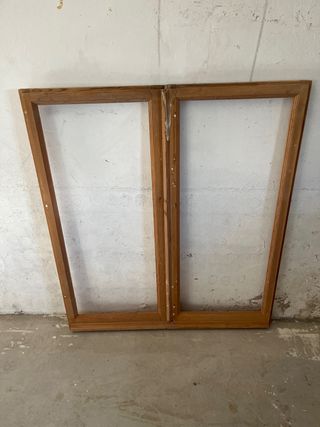 Ventana de madera