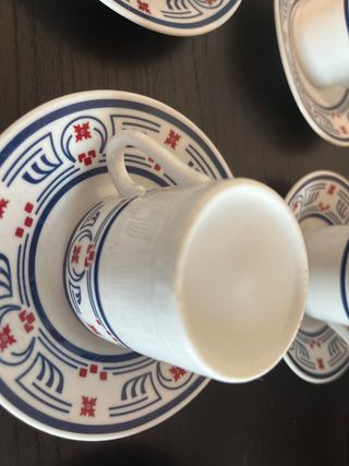 Juego tazas cafe