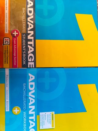 2 Libros inglés Advantage bachillerato 1
