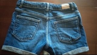 pantalón corto vaquero zara niña 8 años