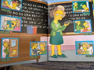 Album de cromos de los Simpsons