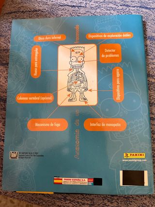 Album de cromos de los Simpsons