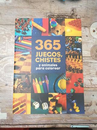 Libro: 365 juegos y chistes.