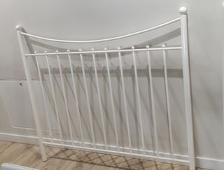 Cabecero de forja cama matrimonio 1,35