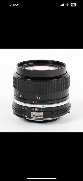 Objetivo Nikon 28 3,5 AI