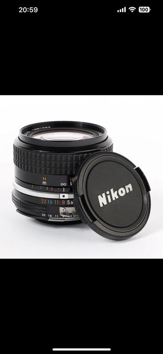 Objetivo Nikon 28 3,5 AI