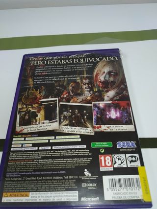 Kinect Rise of Nightmares Xbox 360