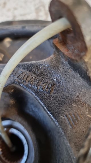 BUJE, MANGUETA, FRENO TRASERA DERECHA BMW F30 2014