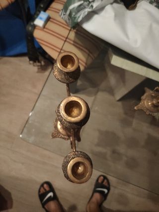 Pareja de CANDELABROS.