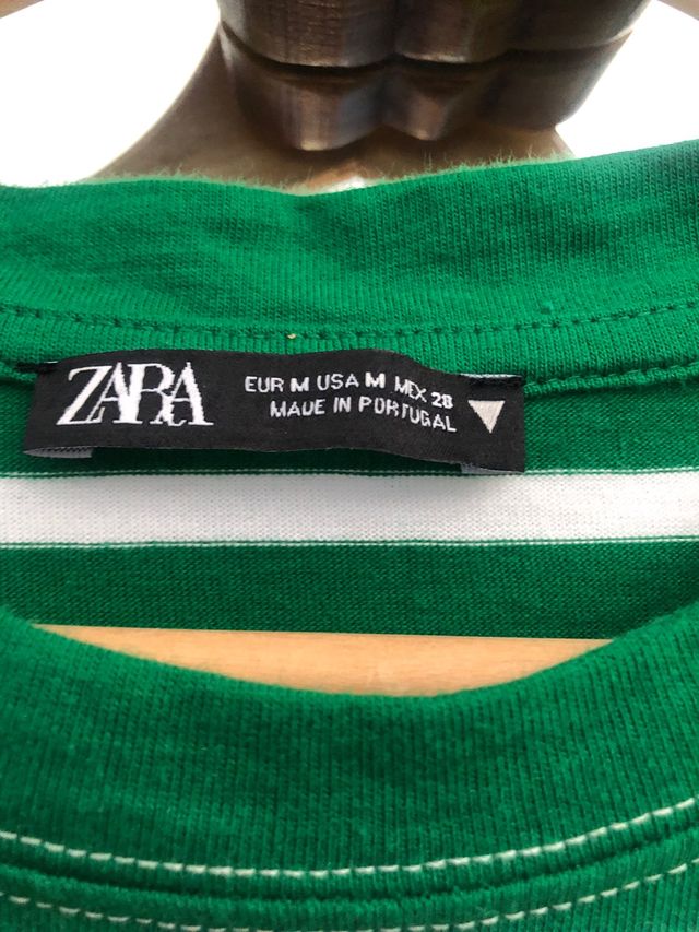 Vestido estilo camiseta Zara