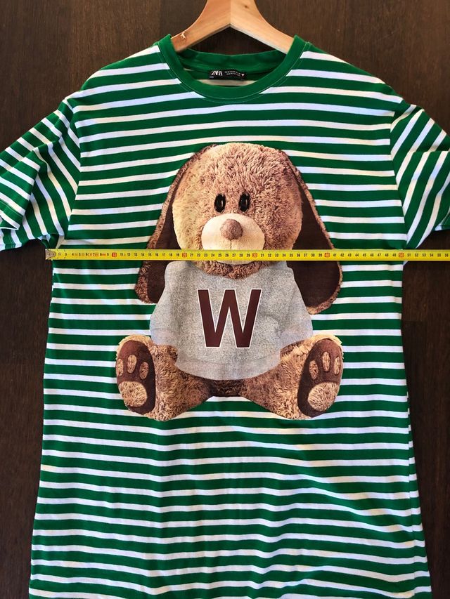 Vestido estilo camiseta Zara