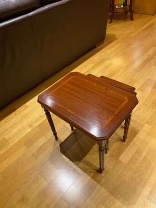 Juego de 3 mesitas decoracion