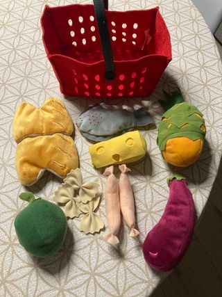 Cesta de la compra de juguete