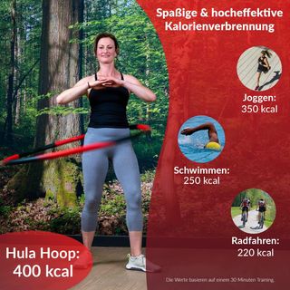Hula Hoop Aro para adultos 1.2 kg, Quema de grasa 