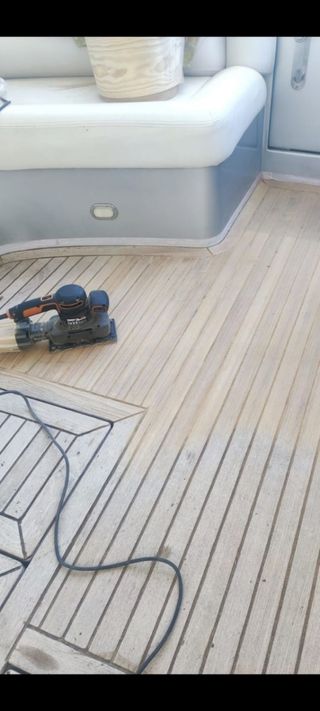 Limpieza, mantenimiento, carpintero de barco