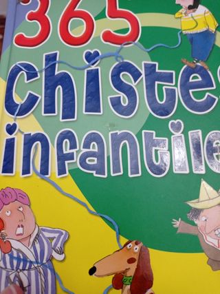 Libro juvenil de chistes.