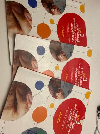 libro de texto 3 eso lengua y mates