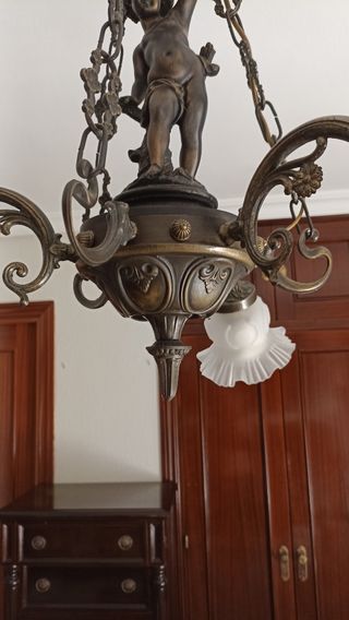 Lámpara de techo de metal