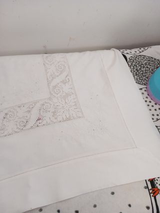 Lenzuola sfilato siciliano matrimoniale