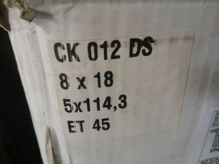 A ESTRENAR! BBS CK 18 5X114.3