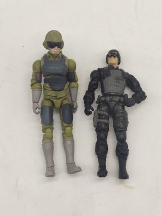 G.I. joe Tripwire Mine y Cobra Commander