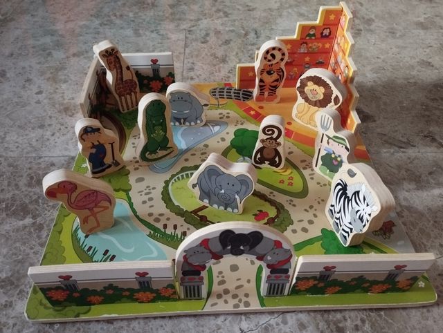 Puzzle Zoo de madera