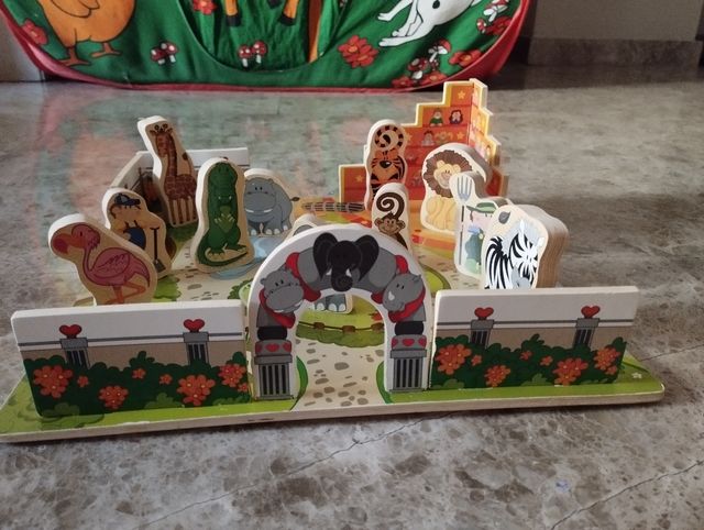 Puzzle Zoo de madera