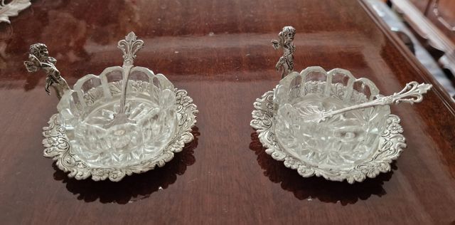 Fruteritos de Cristal y Plata