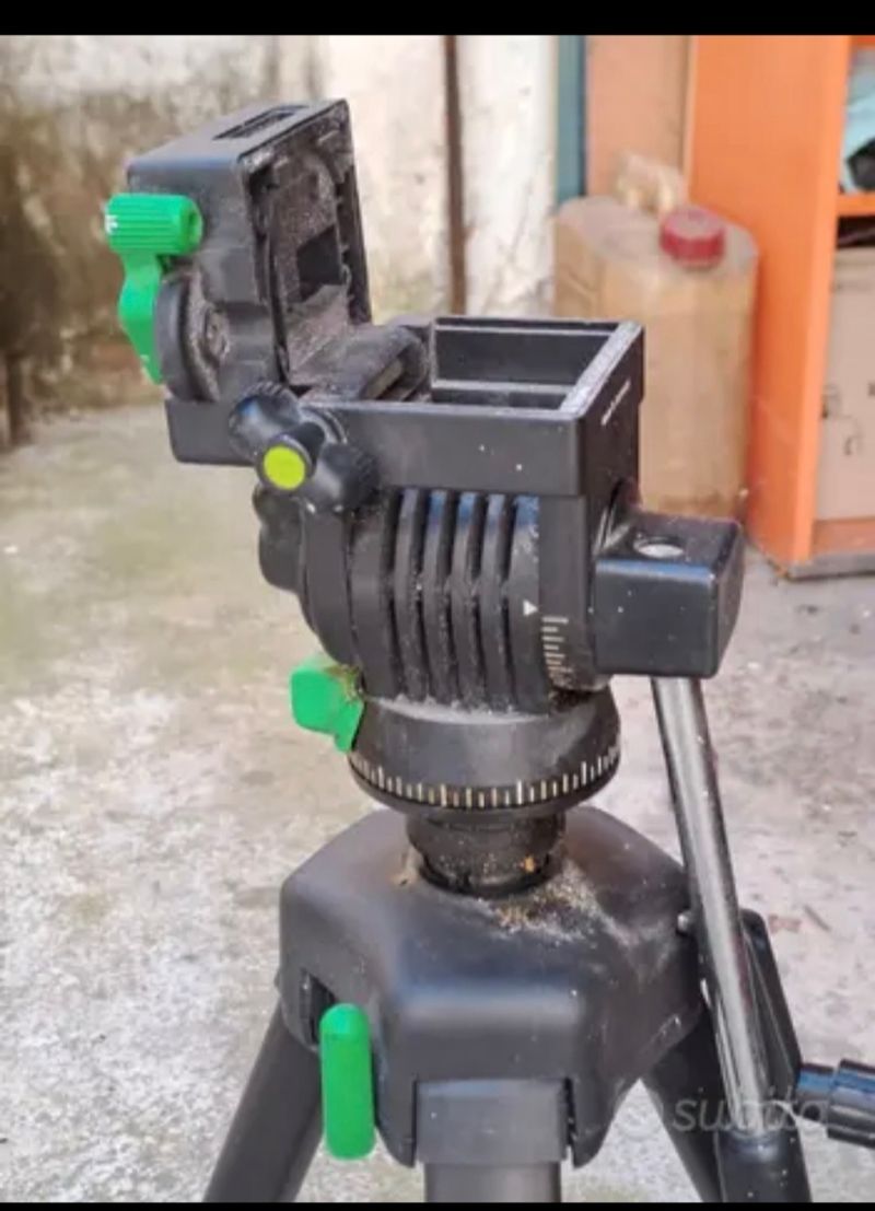 Cullmann 52401 Nanomax 400T, Treppiede da Viaggio con Testa a 3 Vie e