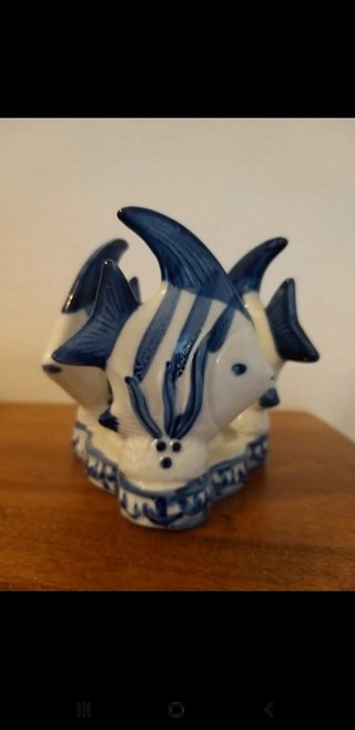 Portacandele  in ceramica vintage