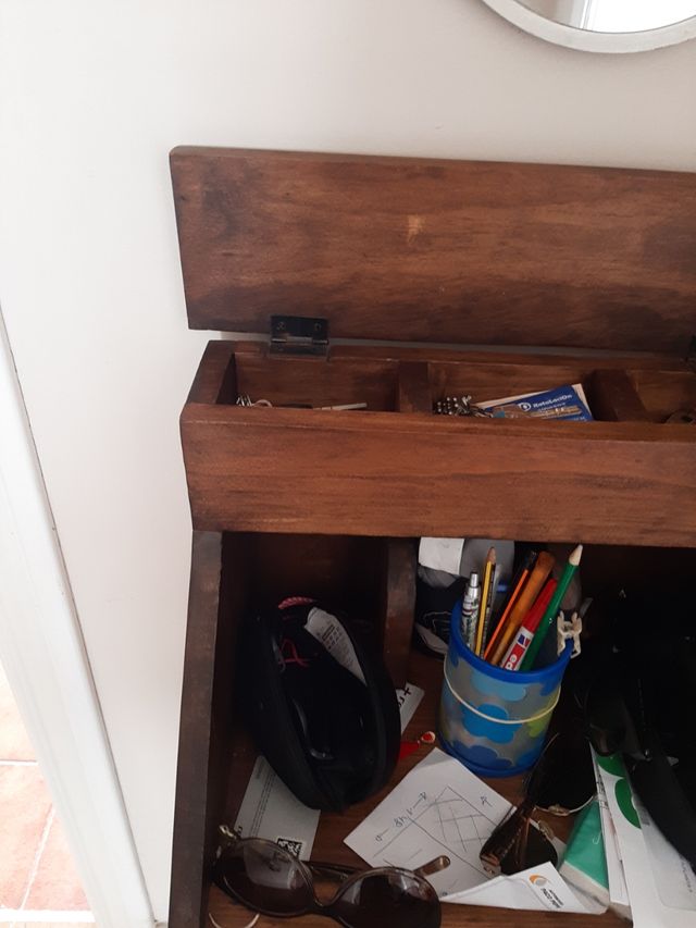 Antiguo Secreter  vintage