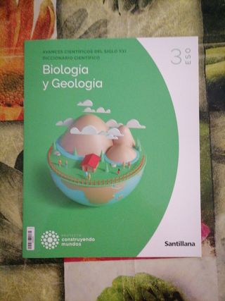 libro biología y geología 3°eso