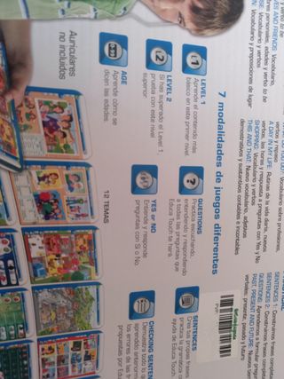 Juego para aprender inglés