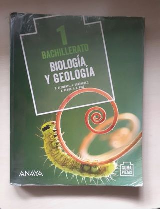 Libro Biologia y Geologia 1 Bach Anaya