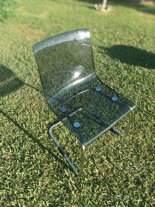 MESA COMEDOR o OFICINA EXTENSIBLE DE CRISTAL