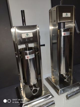 Embutidora industrial vertical 7 l nuevas